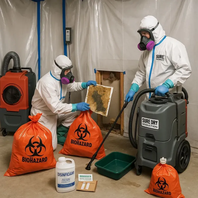 Contaminated Water Handling Protocols process in Spencer, OK
