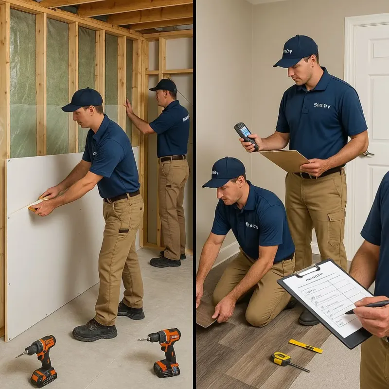 Repairs and Reconstruction process in Spencer, OK