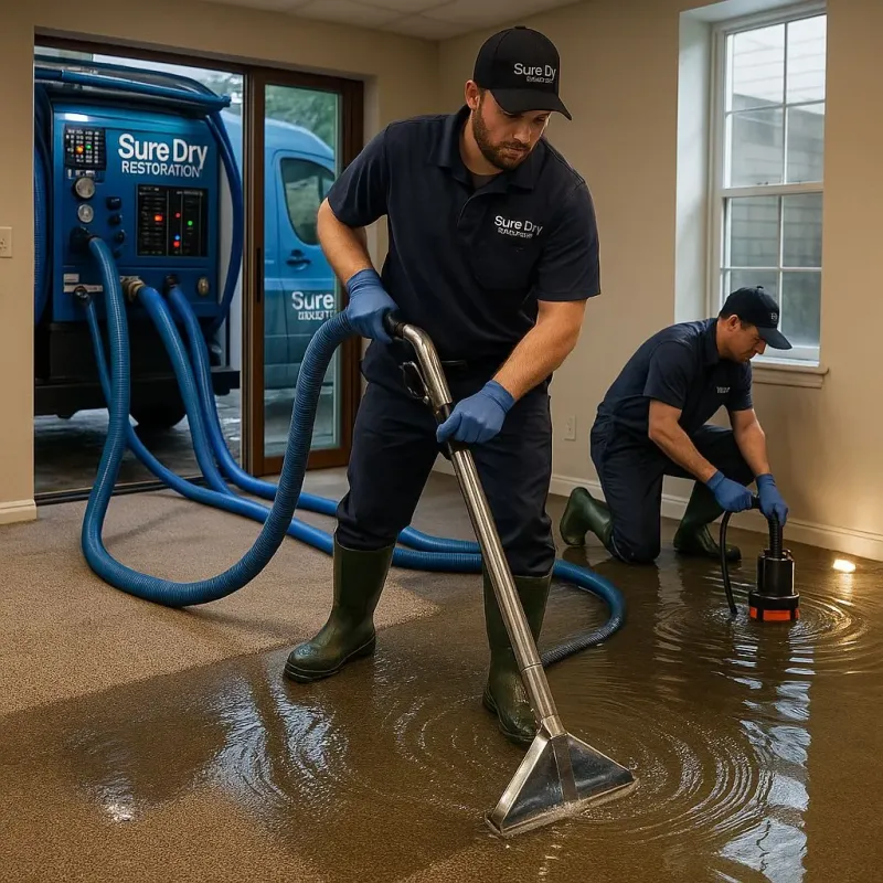 Water Extraction and Removal process in Spencer, OK